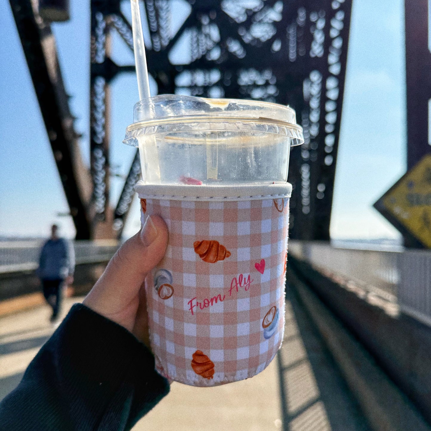 Iced Coffee Sleeve 🥐 Breakfast in Paris